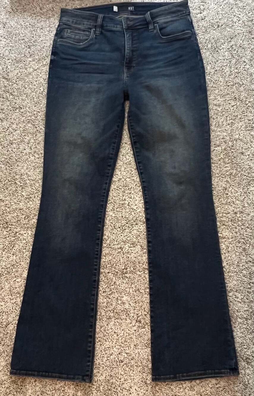 KUT from the Kloth Natalie Fab Ab Bootcut Jeans Size 10